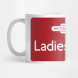 British Railways sign: Ladies Room Mug